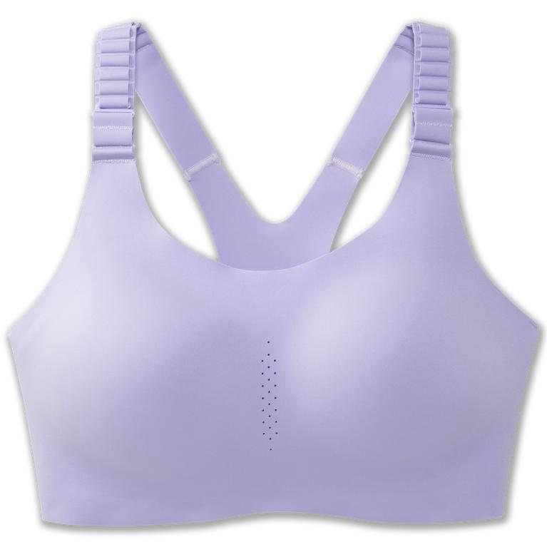 Brooks Dare Racerback 2.0 NZ - Women's Sports Running Bra - Lavender Purple/Violet Dash (21470-ERBI)